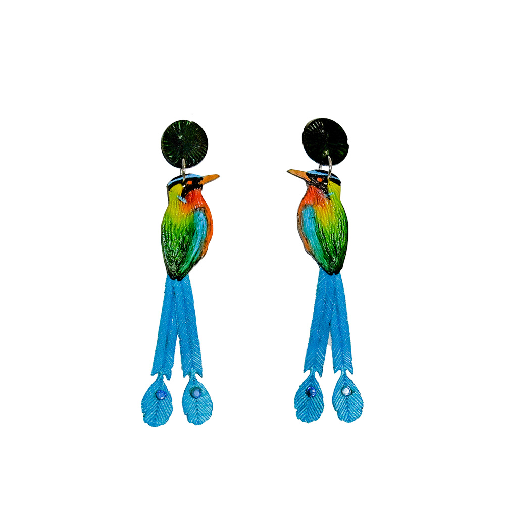 Aretes Barranquero Artesanales en Totumo