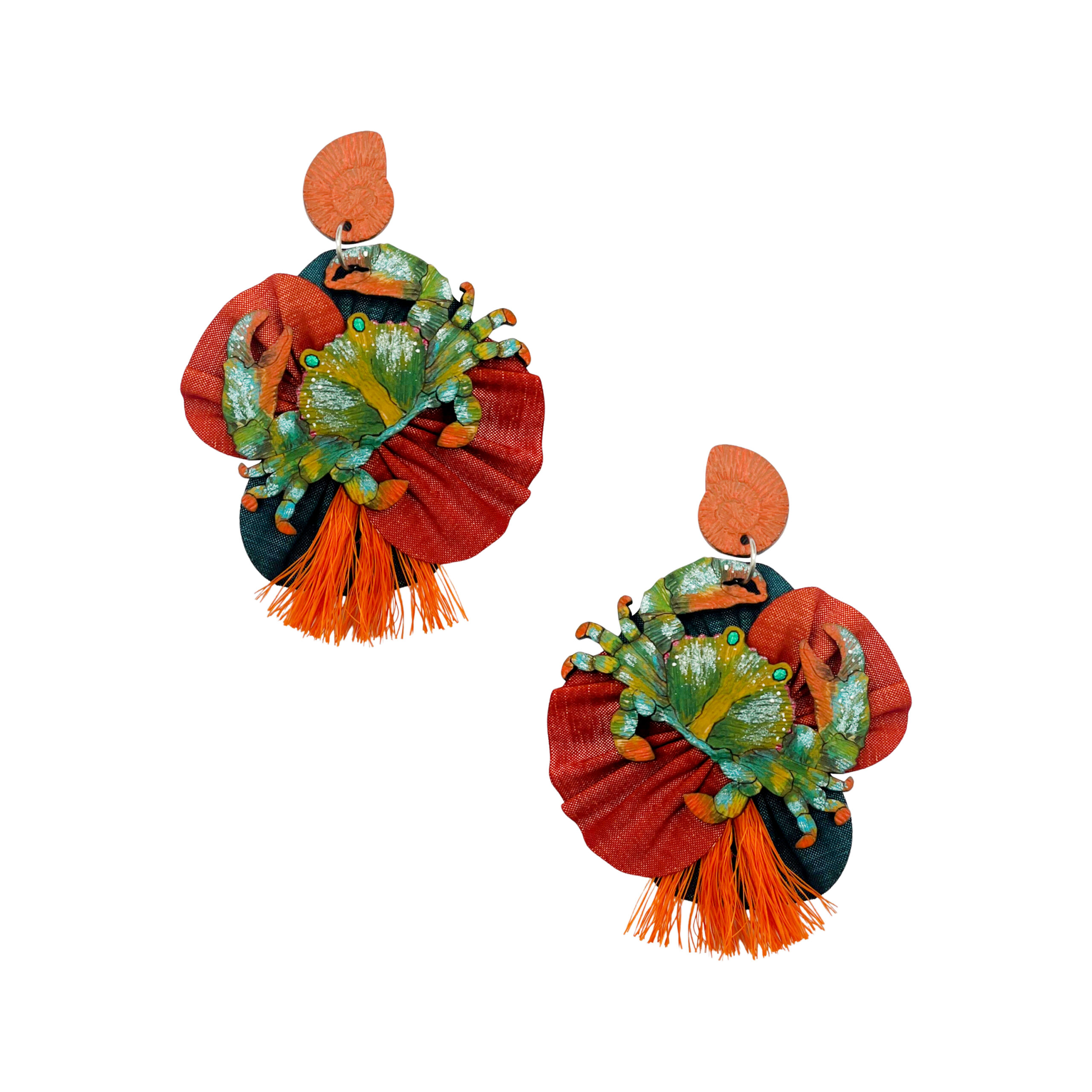 Aretes Cangrejo